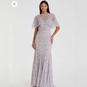 Mac Duggle  Elegant Lavender Evening Gown Sz 10
